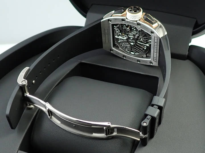 リシャールミル オートマティック フライバック クロノグラフ Ref.RM72-01 スケルトン文字盤 極美品 L97TXCMK