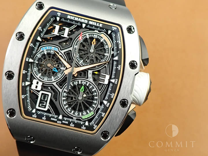 リシャールミル オートマティック フライバック クロノグラフ Ref.RM72-01 スケルトン文字盤 極美品 L97TXCMK