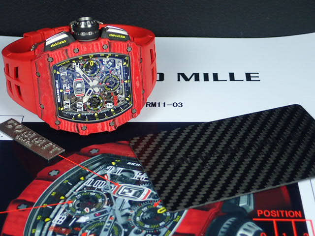 Richard Mille Automatic Ref. RM11-03 Red Dial Unused automatic-5