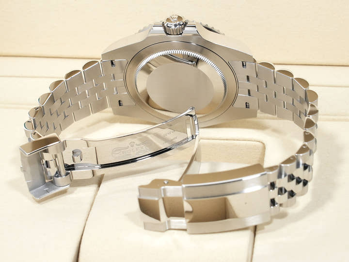 Rolex GMT-Master II Ref.126710GRNR Stainless Steel Black Dial Jubilee Bracelet Unused awphgm7q