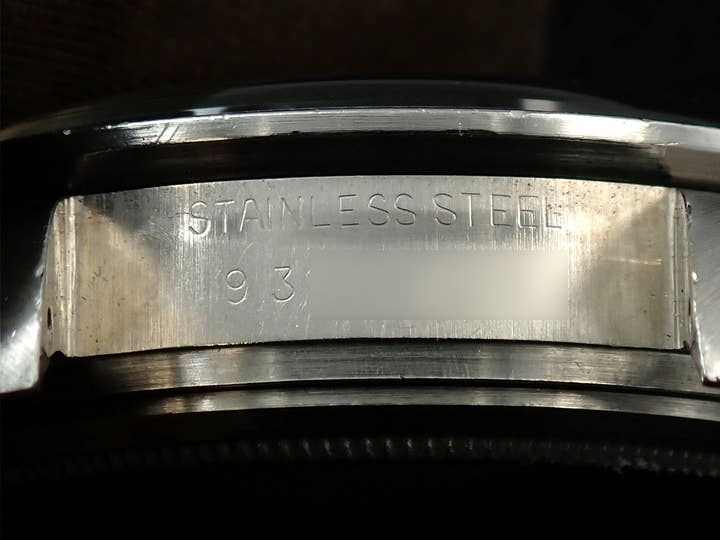 ロレックス デイトナ Ref.6263 ステンレススチール ブラック文字盤