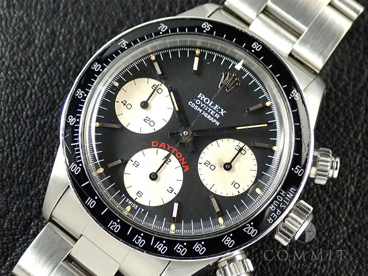 ロレックス デイトナ Ref.6263 ステンレススチール ブラック文字盤