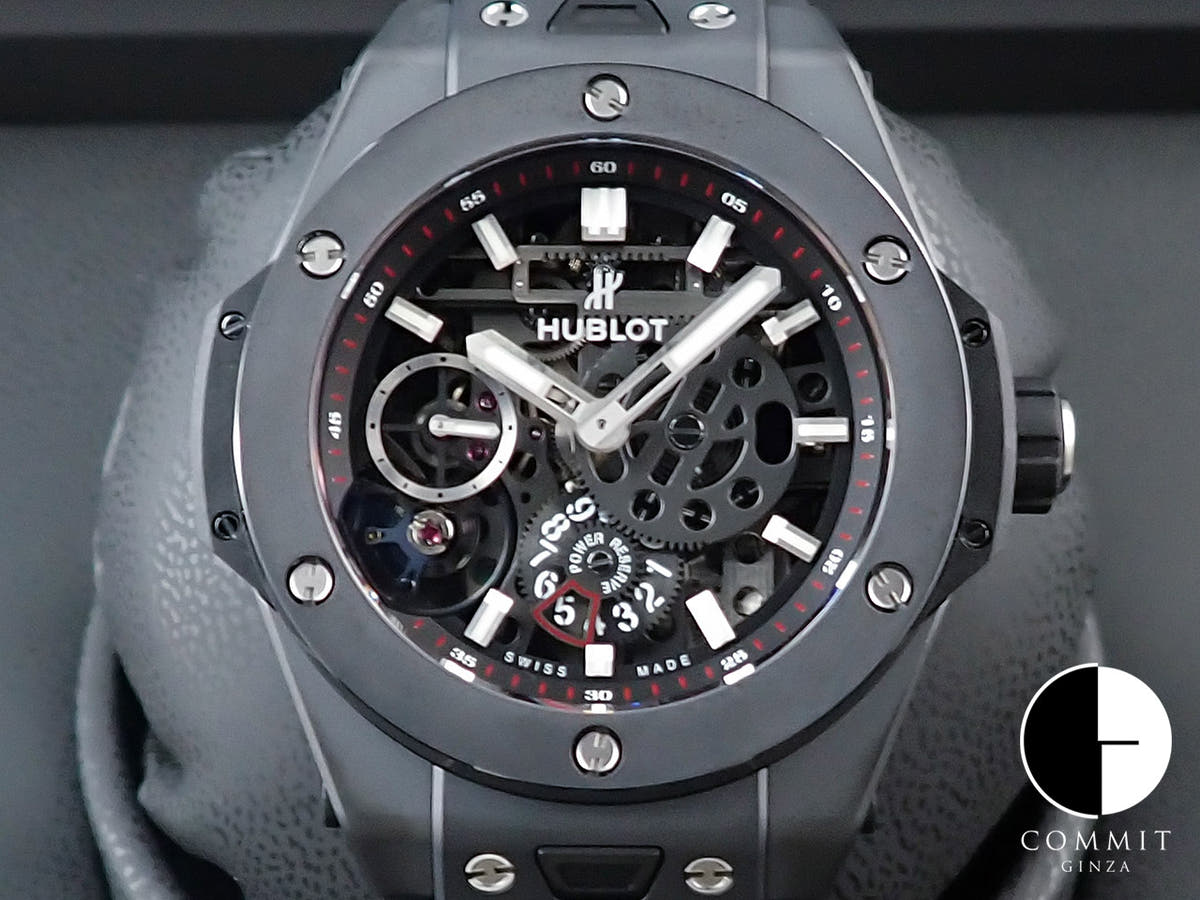 ウブロ ビッグバン メカ-10 ブラックマジック Ref.414.CI.1123.RX スケルトン文字盤 未使用 M8SH8551