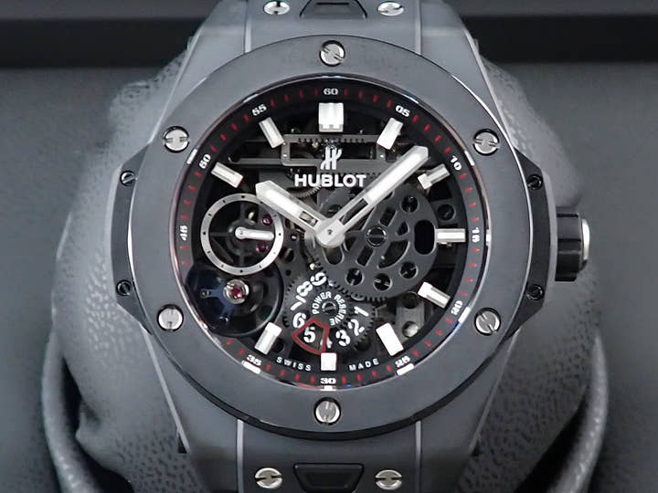 ウブロ ビッグバン メカ-10 ブラックマジック Ref.414.CI.1123.RX スケルトン文字盤 未使用 M8SH8551