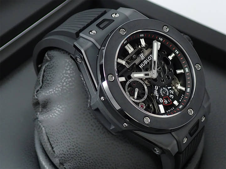 ウブロ ビッグバン メカ-10 ブラックマジック Ref.414.CI.1123.RX スケルトン文字盤 未使用 M8SH8551