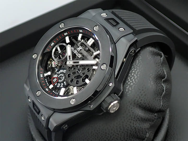 ウブロ ビッグバン メカ-10 ブラックマジック Ref.414.CI.1123.RX スケルトン文字盤 未使用 M8SH8551