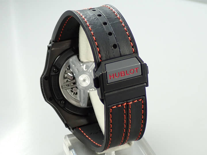 ウブロ ビッグ・バン フェラーリ カーボン リミテッド Ref.402.QU.0113.WR スケルトン文字盤 中古 FKL46YHH