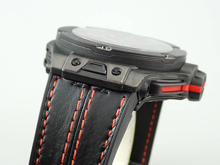 ウブロ ビッグ・バン フェラーリ カーボン リミテッド Ref.402.QU.0113.WR スケルトン文字盤 中古 FKL46YHH