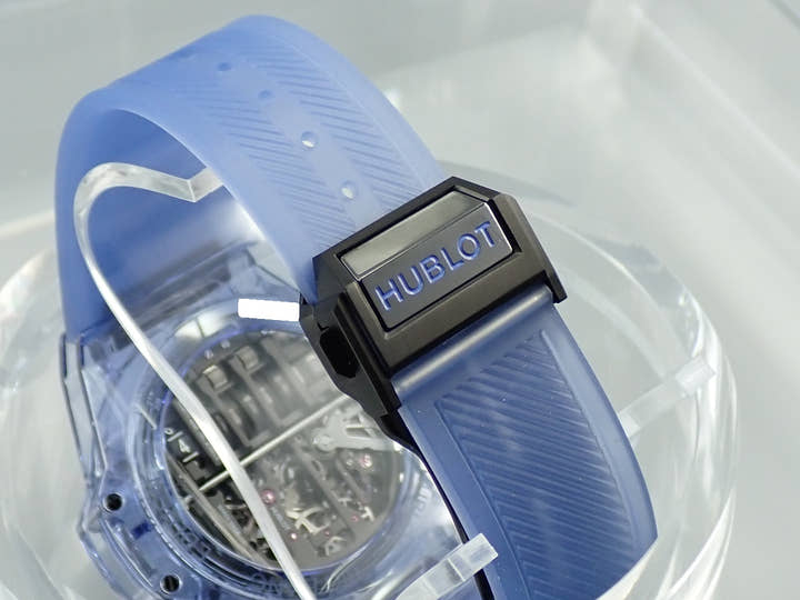 ウブロ ビッグバン MP-11 14DAYS パワーリザーブ ブルーサファイア Ref.911.JL.0119.RX スケルトン文字盤 極美品 UY3004HY