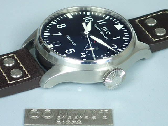 IWC ビッグパイロットウォッチ Ref.IW500401 ブラック文字盤 中古 big-pilot-2