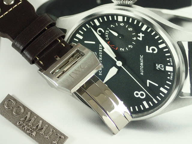 IWC ビッグパイロットウォッチ Ref.IW500401 ブラック文字盤 中古 big-pilot-2