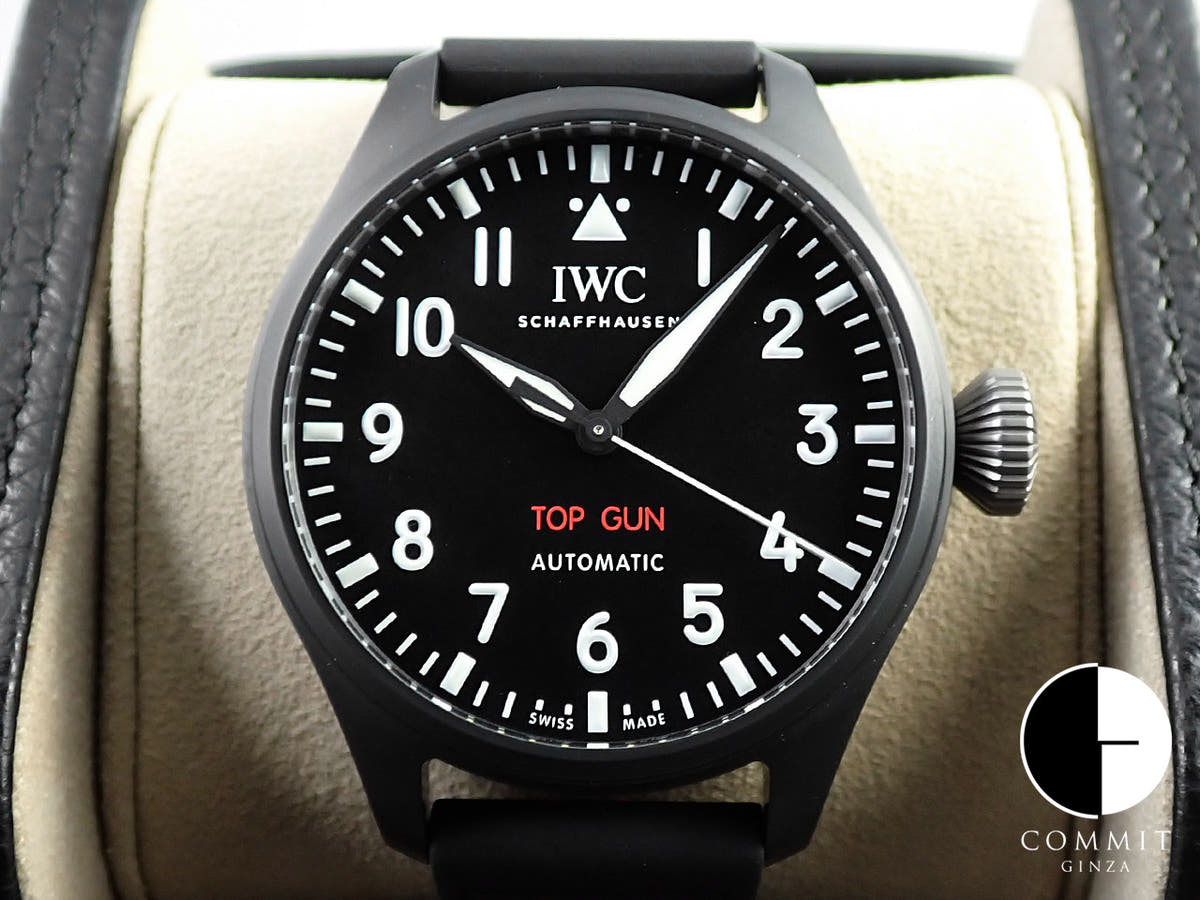 IWC ビッグパイロットウォッチ 43 トップガン Ref.IW329801 ブラック文字盤 未使用 4W736MY4