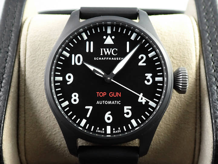 IWC ビッグパイロットウォッチ 43 トップガン Ref.IW329801 ブラック文字盤 未使用 4W736MY4