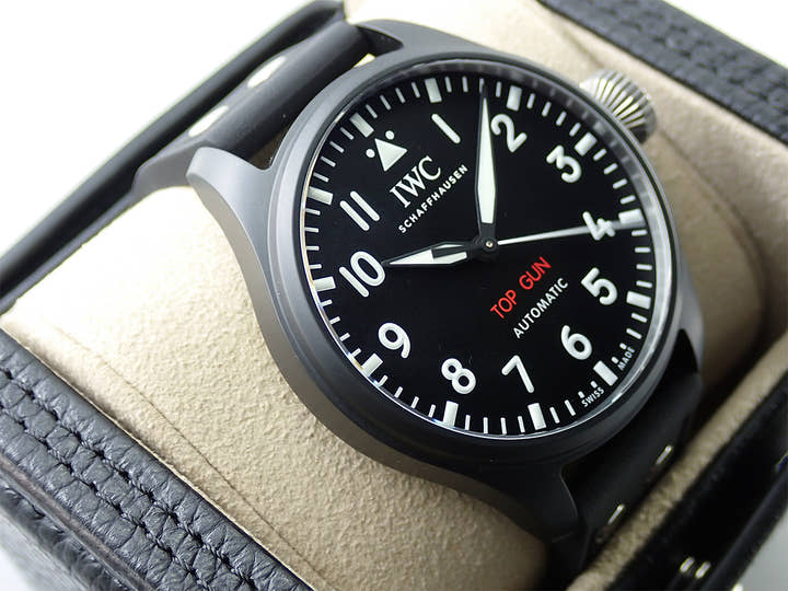 IWC ビッグパイロットウォッチ 43 トップガン Ref.IW329801 ブラック文字盤 未使用 4W736MY4