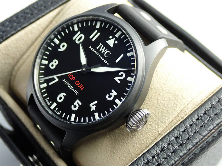 IWC ビッグパイロットウォッチ 43 トップガン Ref.IW329801 ブラック文字盤 未使用 4W736MY4