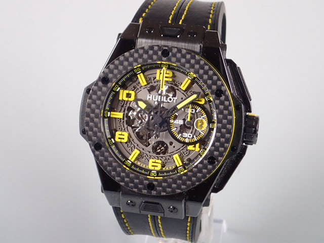 ウブロ ビックバン Ref.401.CQ.0129.VR スケルトン文字盤 中古 bigbang-12