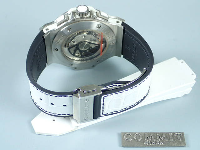 ウブロ ビッグバン Ref.311.SE.2010.RW.1104.JSM12 ホワイトハーフスケルトン文字盤 中古 bigbang-15