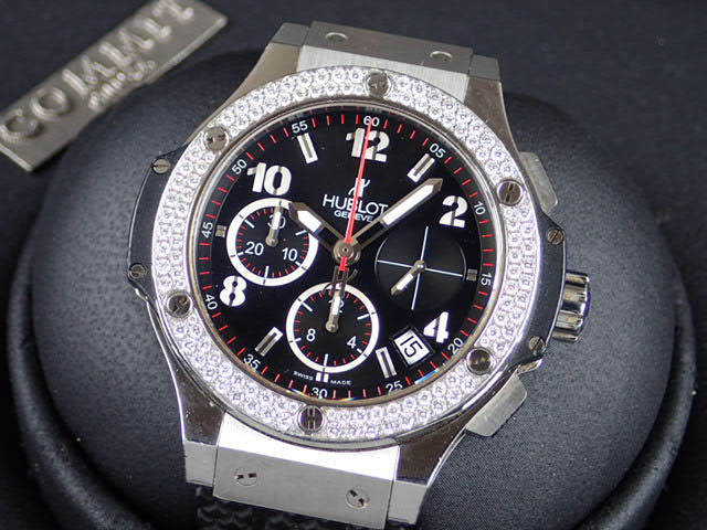 ウブロ ビッグバン Ref.341.SX.130.RX.114 ブラック文字盤 中古 bigbang-18