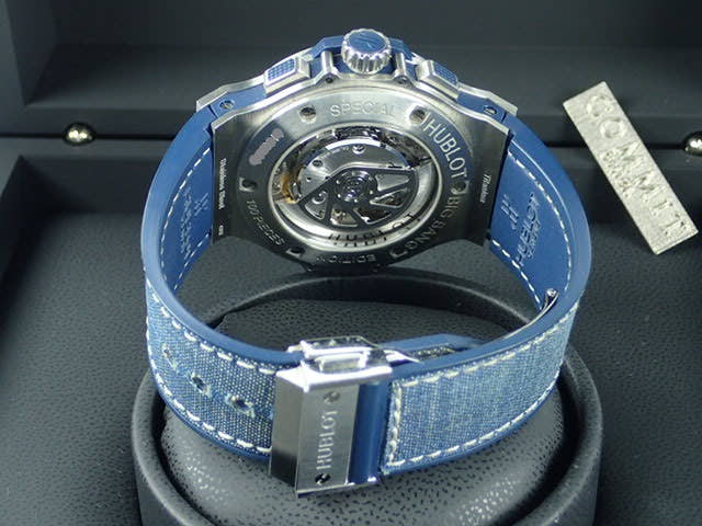 ウブロ ビッグバン Ref.301.SX.2770.NR.JPN15 ブルー文字盤 中古 bigbang-24