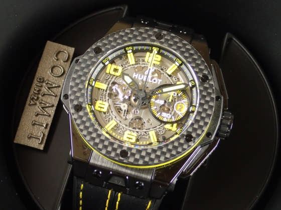 ウブロ ビックバン Ref.401.CQ.0129.VR スケルトン文字盤 中古 bigbang-2