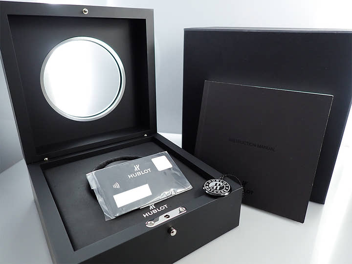 ウブロ ビッグバン ゴールドセラミック Ref.301.PB.131.RX ブラック文字盤 美品 C79HHKLX