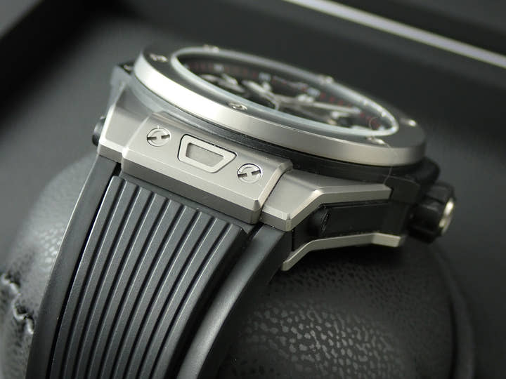 ウブロ ビッグバン メカ-10 チタニウム Ref.414.NI.1123.RX スケルトン文字盤 中古 LJ6F7780