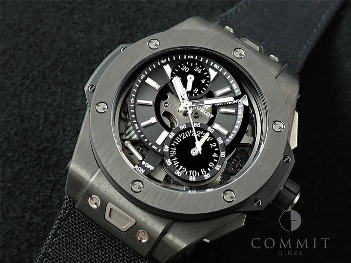 ウブロ ビッグバン アラーム リピーター GMT Ref.403.QU.0120.VR.YOS スケルトン文字盤 極美品 57UVTXMJ