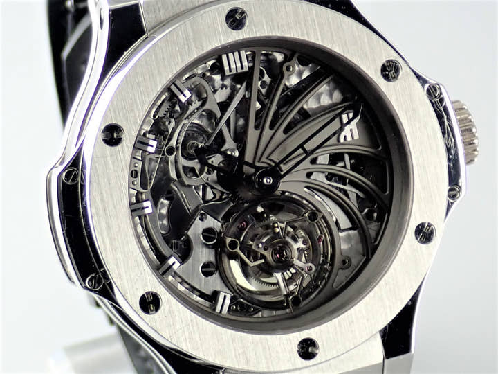 ウブロ ビッグバン Ref.304.TX.1170.LR スケルトン文字盤 中古 bigbang-40