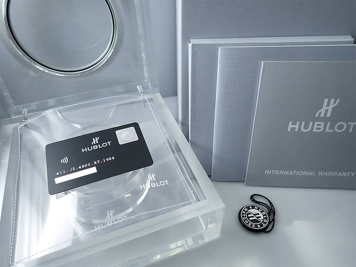 ウブロ ビッグバン ウニコ サファイアバゲット Ref.411.JX.4802.RT.1904 スケルトン文字盤 美品 7RK24013