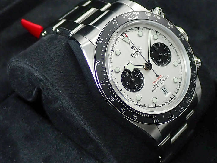 チューダー(チュードル) ブラックベイ クロノ Ref.79360N ホワイト文字盤 中古 494953PU