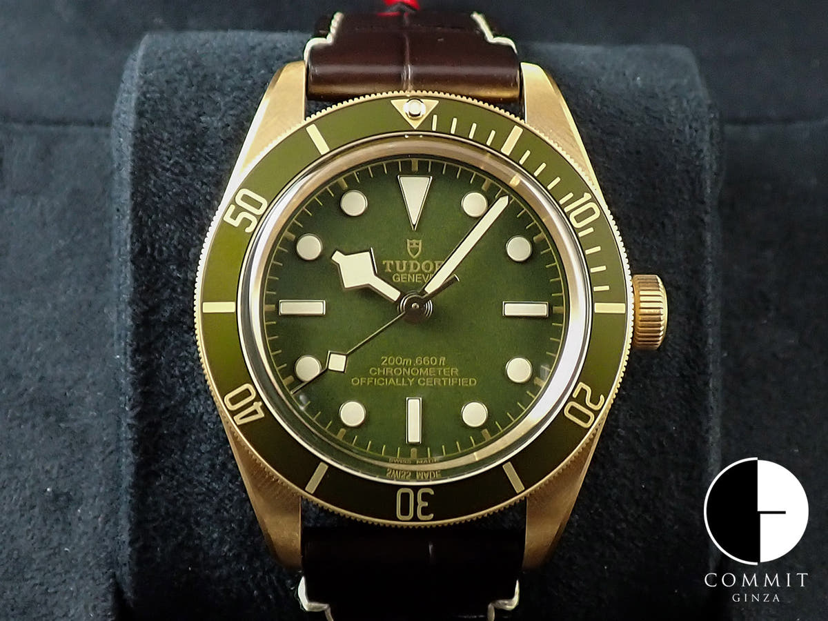 チューダー(チュードル) ブラックベイ 58 18K Ref.79018V グリーン文字盤 未使用 F49F6639