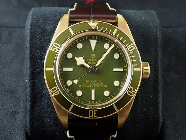 チューダー(チュードル) ブラックベイ 58 18K Ref.79018V グリーン文字盤 未使用 F49F6639