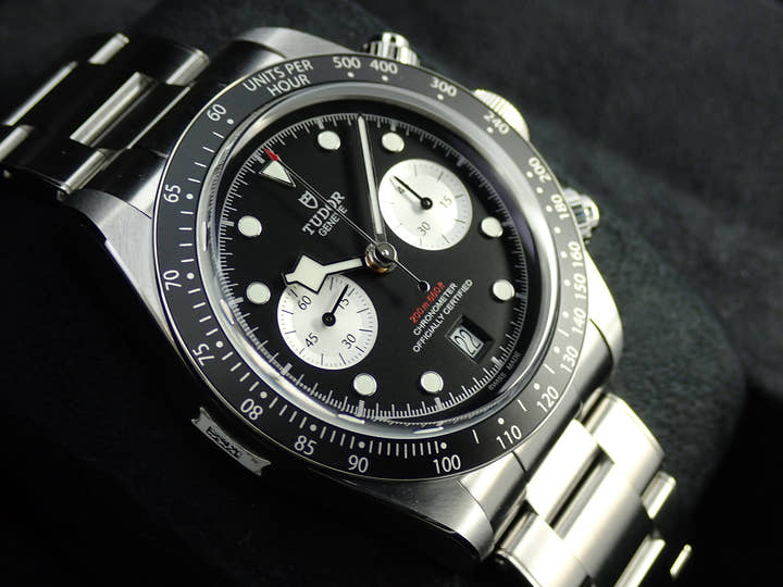 チューダー(チュードル) ブラックベイ クロノ Ref.79360N ブラック文字盤 未使用 2CJ8KUC3