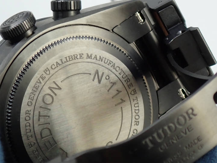 チューダー(チュードル) ブラックベイ クロノ ダーク Ref.79360DK ブラック文字盤 美品 1YZ67FCS