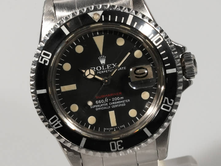 ロレックス サブマリーナー デイト Ref.1680 ステンレススチール ブラック文字盤