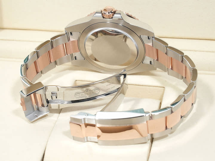 Rolex GMT-Master II Ref. 126711CHNR Stainless Steel/Everose Gold, Black Dial, Oyster Bracelet, Unworn c3pyqgz4