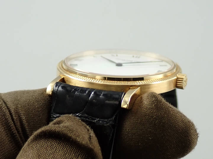 パテックフィリップ カラトラバ Ref.3992J イエローゴールド ホワイト文字盤