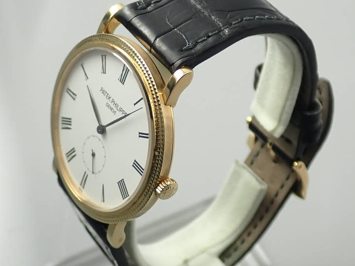 パテックフィリップ カラトラバ Ref.5119J-001 イエローゴールド ホワイト文字盤