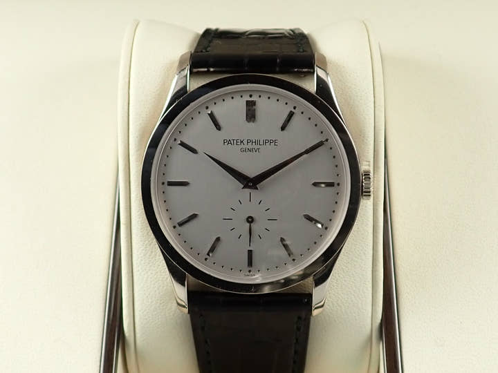 パテックフィリップ カラトラバ Ref.5196G-001 ホワイトゴールド シルバー文字盤