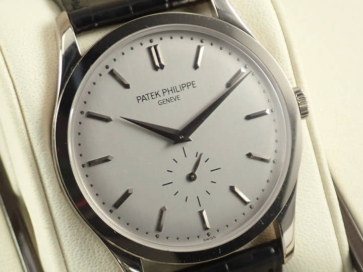 パテックフィリップ カラトラバ Ref.5196G-001 ホワイトゴールド シルバー文字盤