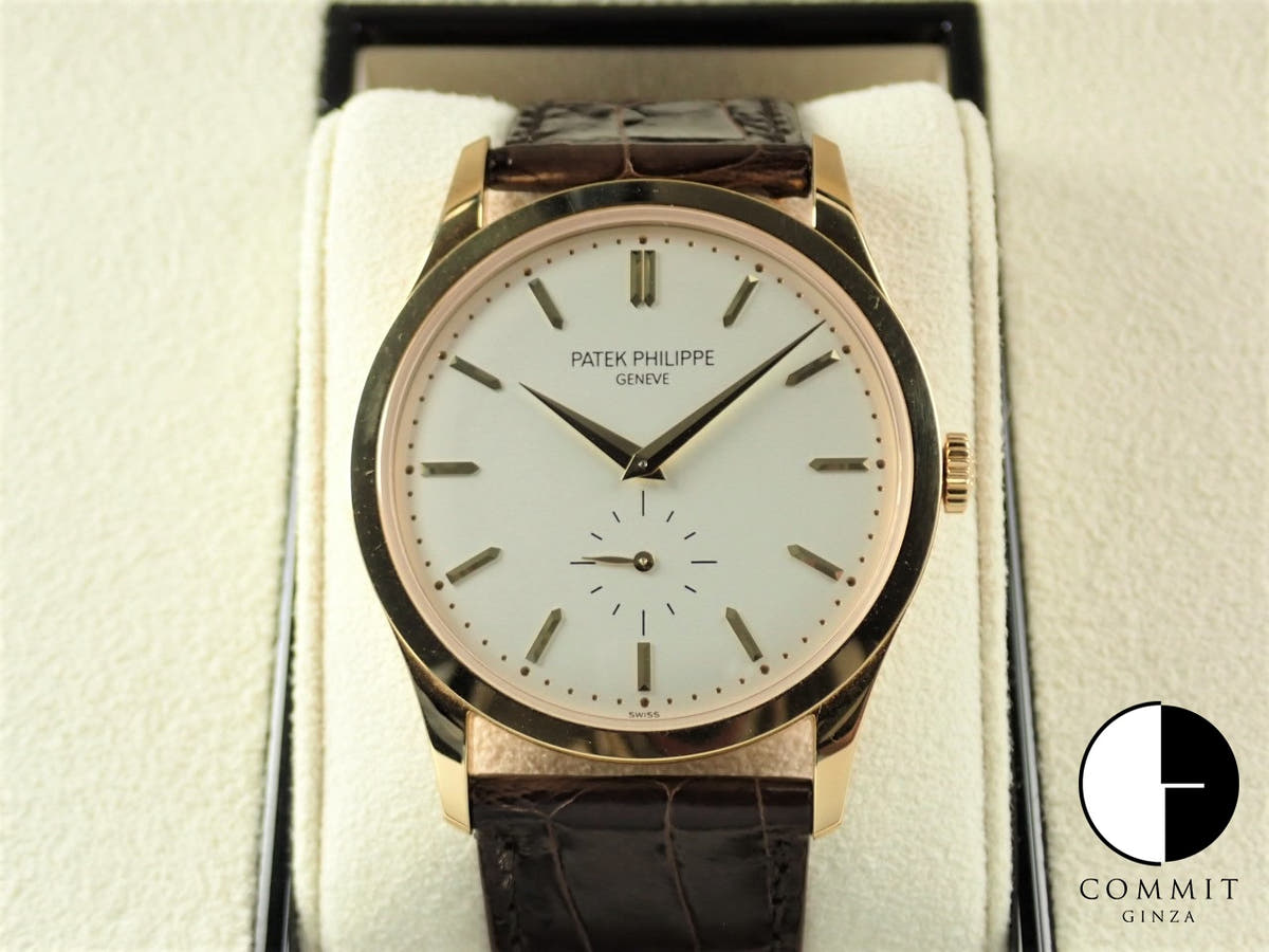 パテックフィリップ カラトラバ Ref.5196J-001 イエローゴールド シルバー文字盤