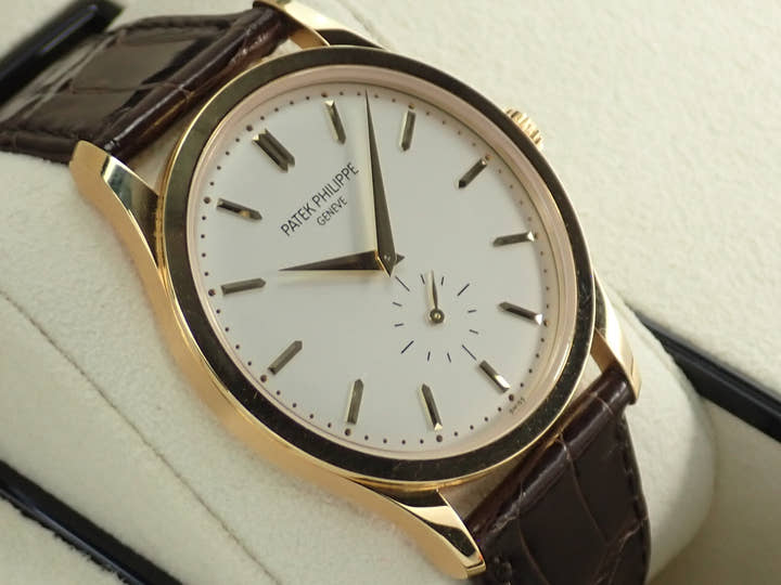 パテックフィリップ カラトラバ Ref.5196J-001 イエローゴールド シルバー文字盤