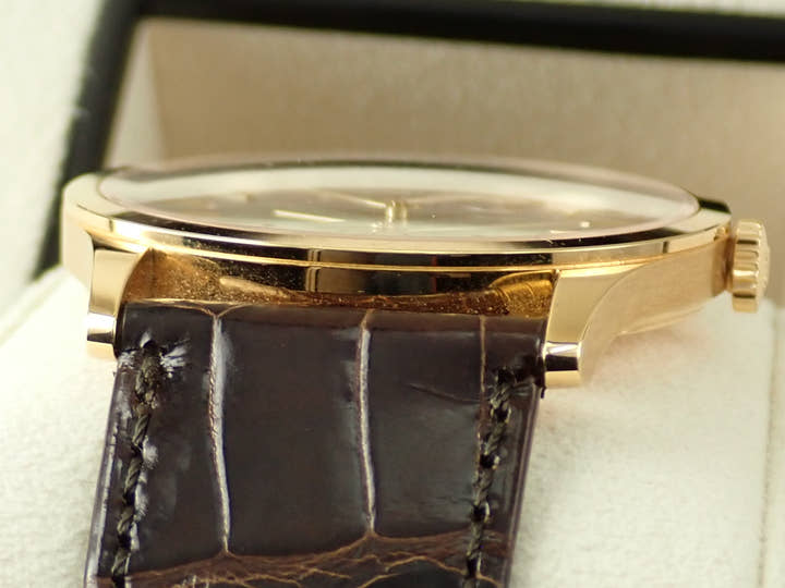 パテックフィリップ カラトラバ Ref.5196J-001 イエローゴールド シルバー文字盤