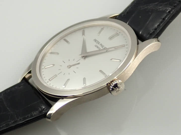 パテックフィリップ カラトラバ Ref.5196G-001 ホワイトゴールド シルバー文字盤