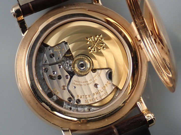 パテックフィリップ カラトラバ オフィサー Ref.5153R-001 ローズゴールド シルバー文字盤