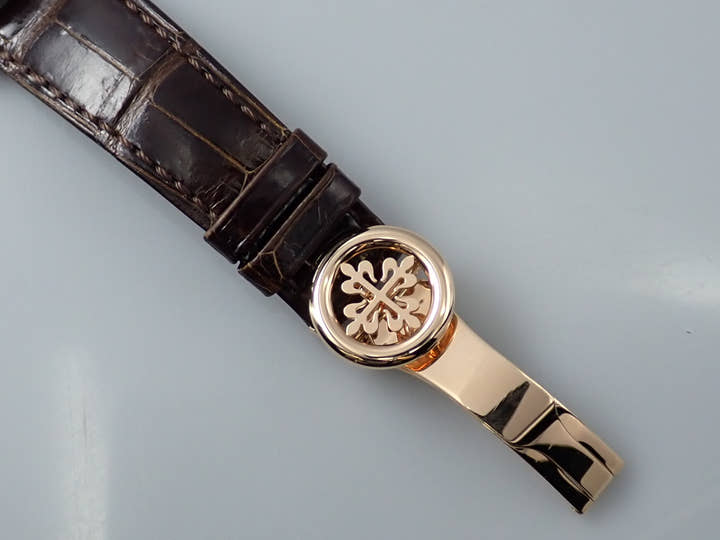 パテックフィリップ カラトラバ オフィサー Ref.5153R-001 ローズゴールド シルバー文字盤