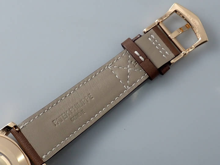 パテックフィリップ カラトラバ パイロット トラベルタイム Ref.5524R-001 ローズゴールド ブラウン・ソレイユ文字盤