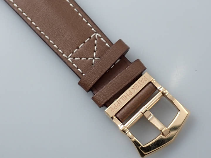 パテックフィリップ カラトラバ パイロット トラベルタイム Ref.5524R-001 ローズゴールド ブラウン・ソレイユ文字盤