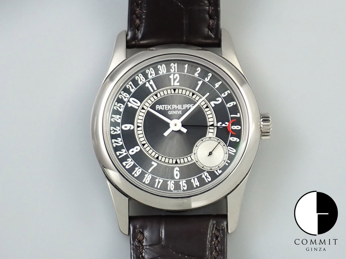 Patek Philippe Calatrava Ref. 6000G-010 White Gold Gray Dial