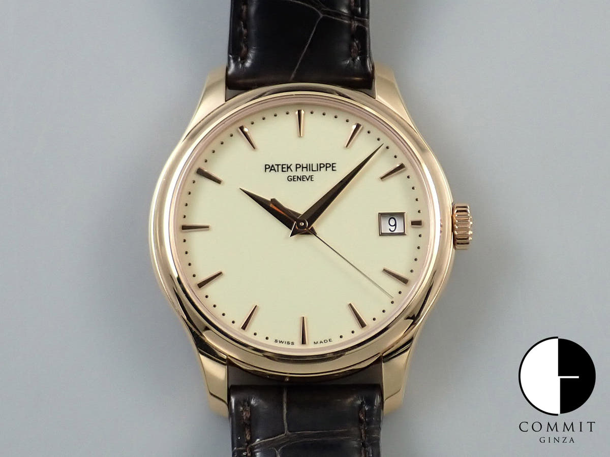 パテックフィリップ カラトラバ Ref.5227R-001 ローズゴールド アイボリー文字盤